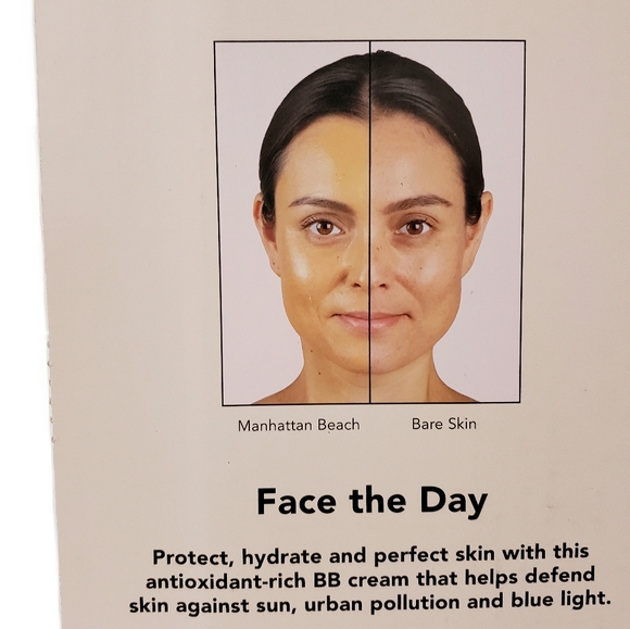 Boscia Skin Perfecting BB Cream SPF 30 Manhattan Beach 1.7oz Vegan New - Picture 5 of 7